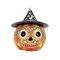 Jim Shore 8.5 Inch All Hallow's Harvest Halloween Figurine , Lighted Halloween Decor Halloween Led Pumpkin Witch Hat